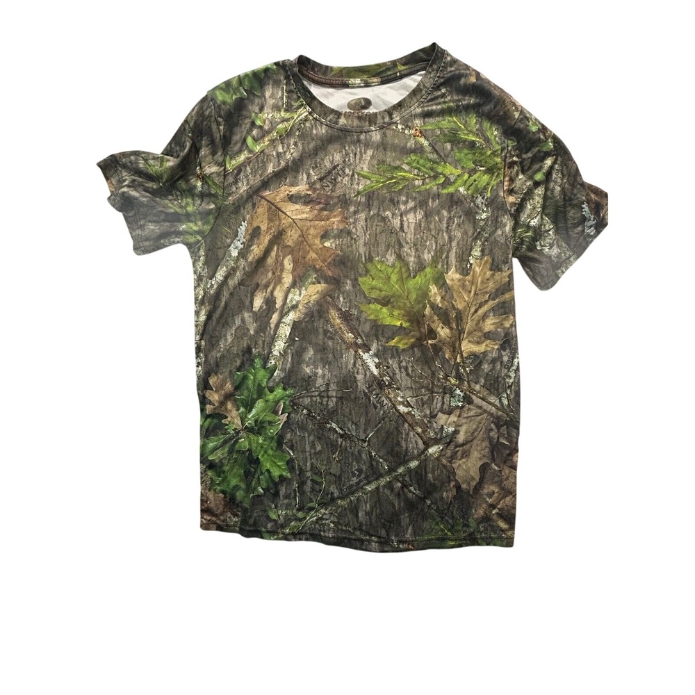 Mossy Oak Camo T-Shirt‎ Hunting Outdoors Lightweight Top Size L(447)